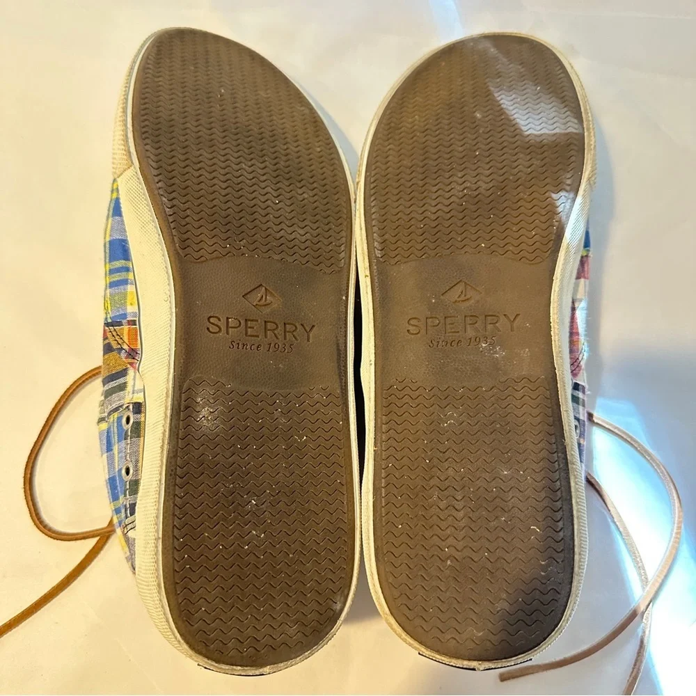 Sperry Top Sider STRIPER II  Patchwork Canvas Shoes STS19310‎